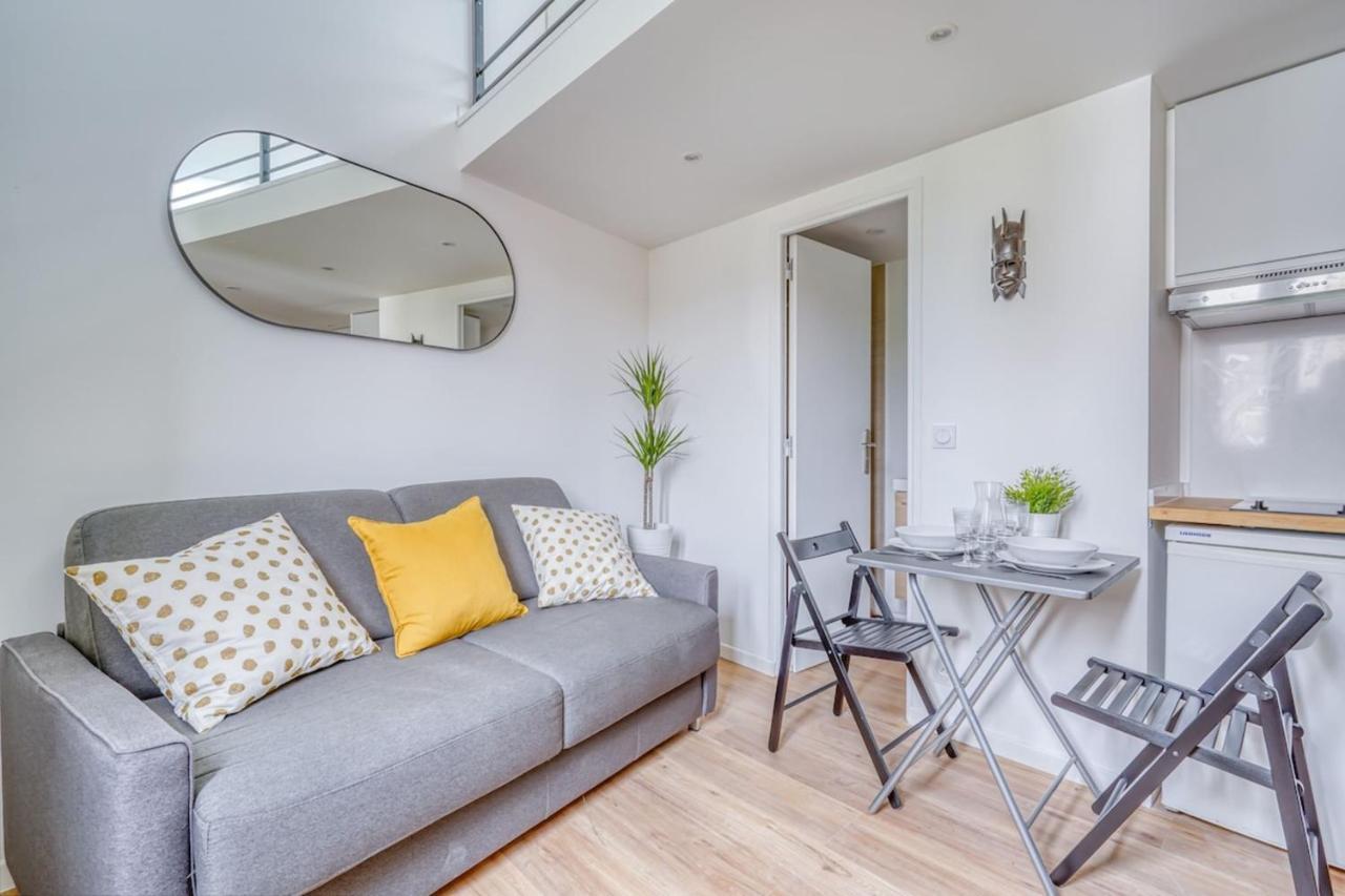 Studio Mezzanine 3-4 Pers Tout Equipe Wifi Daire Montreuil  Dış mekan fotoğraf