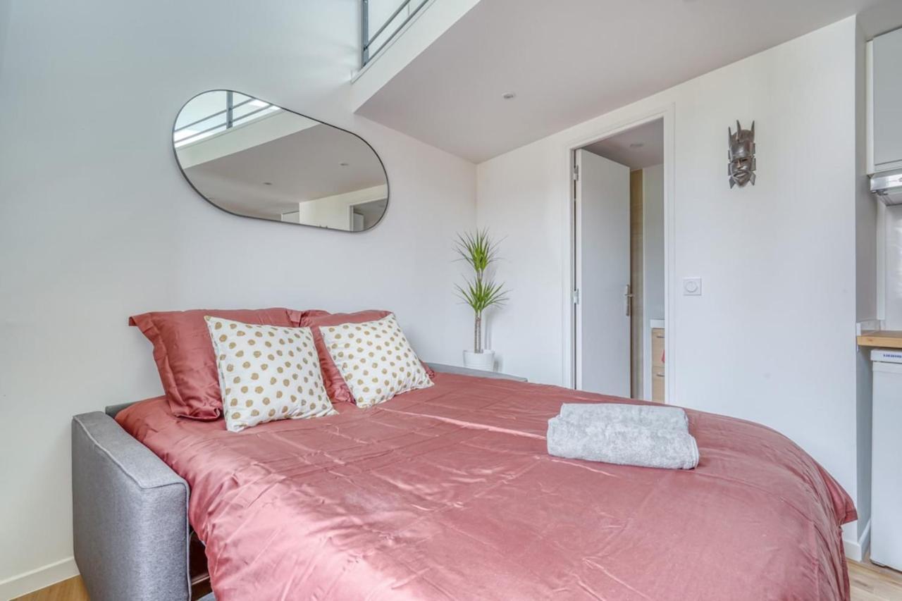 Studio Mezzanine 3-4 Pers Tout Equipe Wifi Daire Montreuil  Dış mekan fotoğraf